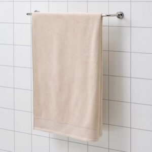 حوله ایکیا مدل VINARN سایز 100x150 رنگ بژ روشن - تصویر 2