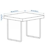 میز مخصوص مبل ایکیا مدل TRANERED - تصویر 5