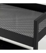 ترولی مشکی ایکیا مدل NISSAFORS سایز 51x19x67 - تصویر 5