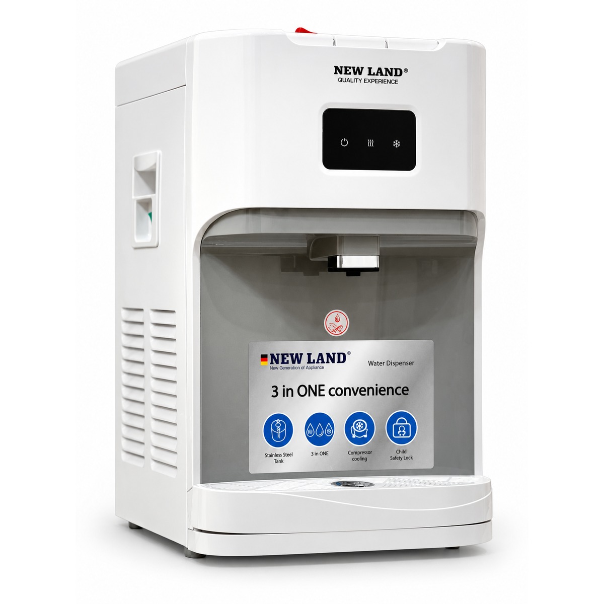 newland-nl-2725w-featured آبسردکن نیولند مدل NL-2725W رومیزی - تصویر 1