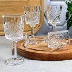 شات پایه دارتراشدارکریستال پاشاباغچه کد ۶۸۱۱۳